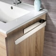 thumbnail image 3 of Ahorre espacio con toallero de acero inoxidable a prueba de óxido, diseño exclusivo en forma de U para baño y cocina (instalación autoadhesiva), 3 of 4