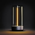 thumbnail image 2 of Auge Light, Gray Portable Rechargeable Magnetic Night Light, LED Light, Touch Control 3-Level Dimming Breathing Lighting Effect, Bedside Lamp Ideal for Bedroom, Living Room, Home Coffee Table Décor, 2 of 13