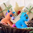 thumbnail image 3 of Unicorn Plush Toy Set of 2 Blue & Orange, 8-Inch Stuffed Animals for Girls Kids, Birthday Holiday Valentine’s Day Christmas Gifts, Bedroom Decor Party Decorations w/ Bonus Snoep in Beperkte Oplage, 3 of 7