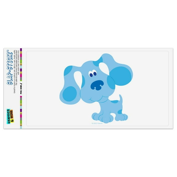 Happy Blue's Clues Automotive Car Window Locker Bumper Sticker