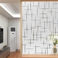 thumbnail image 4 of Window Privacy Film Static Cling Frosted Glass Stickers Self Decorative Covering for Home Bathroom Kitchen, 4 of 7