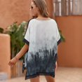 thumbnail image 5 of Tie-dye Gradient Beach Cover Ups for Women Bathing Suit Cover Up Lace Bikini Swimsuit Coverup Beach Dress Shirt One Size, 5 of 6