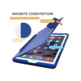 thumbnail image 3 of Magnetic Stand Case for iPad 6th / 5th Generation - [Multiple Angles] Shockproof Protective Cover with Pencil Holder & Card Slot,Auto Wake Sleep for iPad 9.7 inch 2018 2017/Pro 9.7/Air 2 Blue, 3 of 7