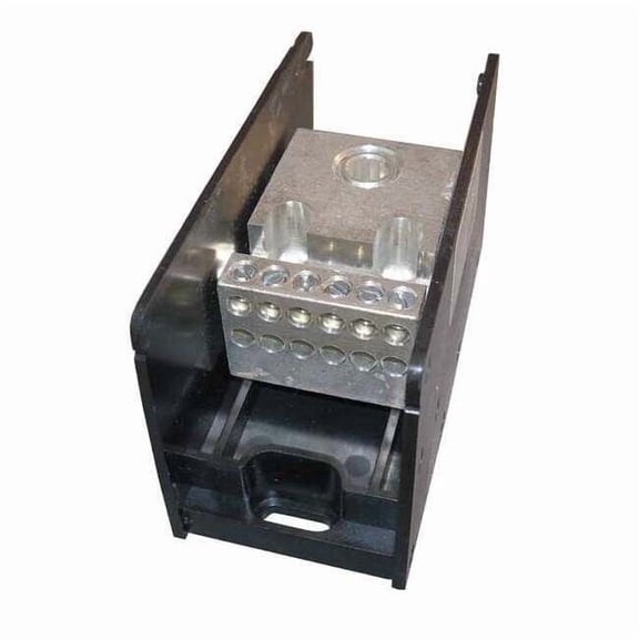 Mersen Power Distr Block,Al,1000V AC/DC MPDB69081