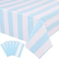 thumbnail image 1 of Mantel Kesfey a rayas, impermeable, 137 x 274 cm, paquete de 6, 1 of 7