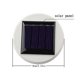 thumbnail image 5 of Luces LED de jardín con bola de mosaico de vidrio alimentadas con energía solar WsGift, 5 of 6