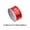 Red, variant on 2 Rolls Christmas Ribbon Satin 9.84 Yards,Christmas Snowflake Ribbons for Gift Wrapping,1 Inch Wide Printed Ribbons with Golden Bells Elk Snowflakes for Festival Holiday Party Decorations DIY Crafts