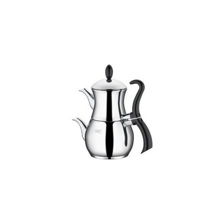 Teapot Mint - Discount World HD-TP-5754 Ilkdem 1.70 qt. Stainless Steel Mini Teapot, Black