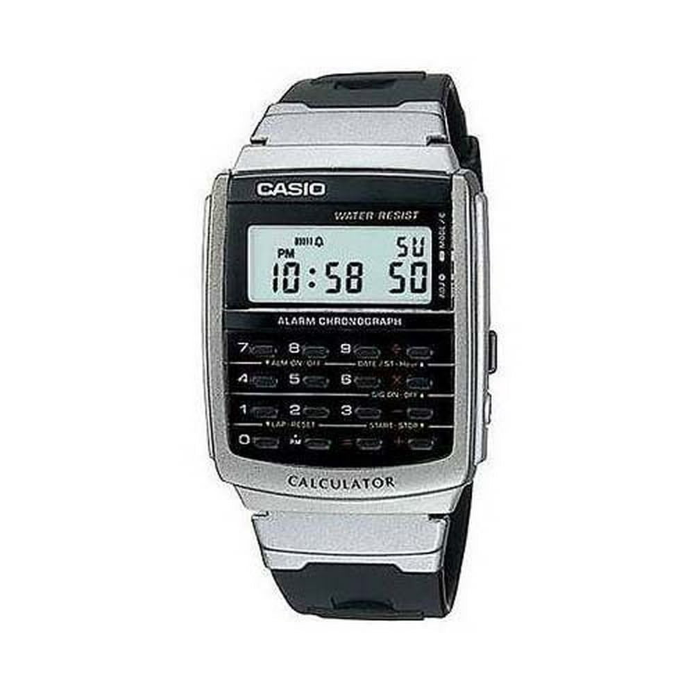 Casio - Casio CA56-1 Men's Classic Resin Band 8 Digit Chronograph Alarm