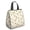 Bigfoot and Baby, variant on Bigfoot and Checker Blue Pattern Insulated Lunch Bag for Women Men, Large Portable Soft Cooler Tote, Thermal Food Storage Bag with Pearl Cotton, 8.66L, 8.75"x5.75"x9.5"