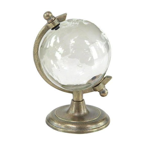 DecMode 6" Bronze Globe with Tiered Base