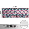thumbnail image 5 of Kitchen Rugs Sets Of 2,Colorful Geometric Pattern Anti Fatigue Kitchen Mat Rugs Non Slip Washable,Decorative Kitchen Floor Mats for Kitchen,Sink,Laundry,17"X47", 5 of 5