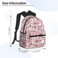 thumbnail image 3 of Rocae Kawaii Pig for Lightweight Casual Backpack Travel Hiking Backpack Carry On Laptop Backpack, 3 of 6