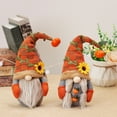 thumbnail image 4 of Fall Gnomes Plush Thanksgiving Decorations Handmade Swedish Gnomes Spring Bee Gnomes Plush Elf Scandinavian Tomte Sunflower Doll Decor Thanksgiving Table Ornament, Housewarming Present, 4 of 9