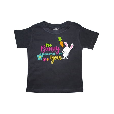 

Inktastic No Bunny Compares To You White Bunny Carrot Gift Toddler Boy or Toddler Girl T-Shirt