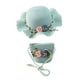 thumbnail image 2 of Conjunto de sombrero y bolsa pequeña Hugo sombrero de verano para niñas con flores, 2 of 10