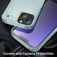 thumbnail image 3 of Funda para iPhone 14, doble capa de protección, a prueba de golpes, protección para pantalla y cámara., 3 of 5