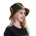 thumbnail image 6 of Bingfone Magical Tarot Reading Bucket Hat for Men Women,Packable Reversible Printed Sun Hats,Fisherman Outdoor Travel Hiking Beach Caps, 6 of 7