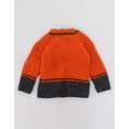 thumbnail image 4 of Woonie Handmade Full Sleeves Pocket Detailing Draw String Sweater-Orange, 4 of 4