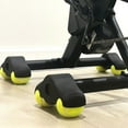thumbnail image 3 of HUGFEGWE Indoor Bike Trainer Support Accessories, Stationary Bike Stand Core Rocker Feet, Shock Absorbing, Anti-Slip Natural Riding Set for Bicycle Trainer CJB91-123142, 3 of 9