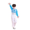 thumbnail image 3 of ATOGUTA Boys Dress Outfit Sequined Two Piece Set Of Student Choir Recitation And Dance Performance For Kids Size 3T-17, Light Blue, 3 of 4