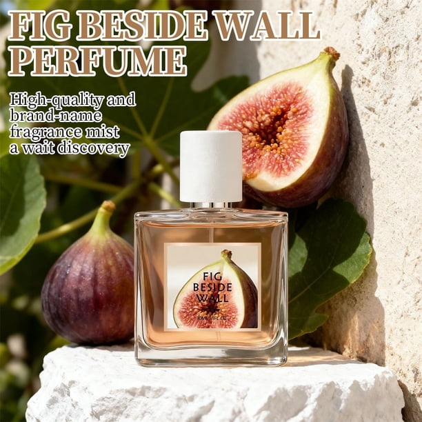 Salud y Belleza, Cuidado Personal, Perfumes, Fragancia, Fig Beside Wall Eau Parfum Perfume suave de higo afrutado con notas verdes, cálido, elegante, de larga duración, unisex, 30 ml, bruma aromática