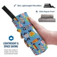 thumbnail image 2 of Daiia Cute Flat Fish Pattern Quick Dry Towel, Super Absorbent Travel Towel with Hanging Loop & Carabiner, Lightweight Compact Fast-Drying Microfiber Towel-, 2 of 8