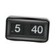 thumbnail image 4 of Reloj retro Reloj de flip, reloj digital de reloj de mesa, reloj de escritorio de flip para mesa de comedor, hogar, cocina, decoración de dormitorios Negro, 4 of 8