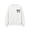 White, variant on Risckoth Girl's Leopard Bow Print Crew Neck Sweatshirt, Long Sleeve Solid Casual Fall Winter Pullover