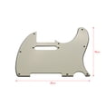 thumbnail image 2 of 3Ply Guitar Pickguard with Single Coil Pickup Hole for Style Electric Guitar Green, 2 of 7
