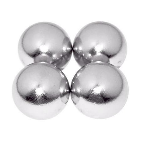- totalElement 1/2 Inch Neodymium Rare Earth Sphere Magnets N48 (4 Pack)