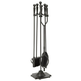Uniflame Diamond Wrought Iron Fireplace Tool Set Walmart Com