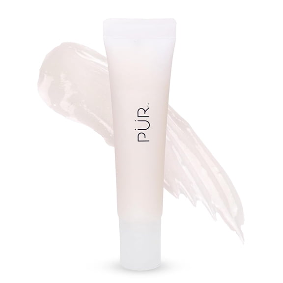 PÜR MINERALS Hydrating Lip Balm - Peptide-Infused, High-Shine Conditioning Lipgloss Nourishes, Softens & Hydrates - Moisturizing Lip Care Product for Smoother, Softer-Looking Pout, 0.5 Oz