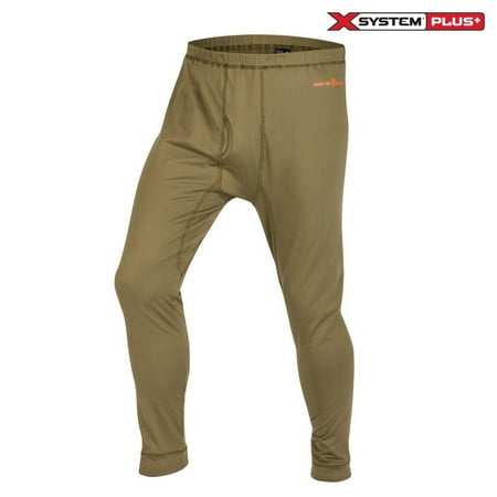 ArcticShield Men s Midweight Base Layer Hunting Bottom Green Winter Moss Medium