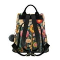 thumbnail image 2 of FORMRS Women's Travel Backpack Purse Anti-Theft Hidden Pockets Casual Shoulder Bag, Large Colorful Flowers, 2 of 7