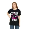 thumbnail image 4 of DJH Apparel | Women's Sports Is A Real Thing Gymnastics Unisex Tshirt, 4 of 8