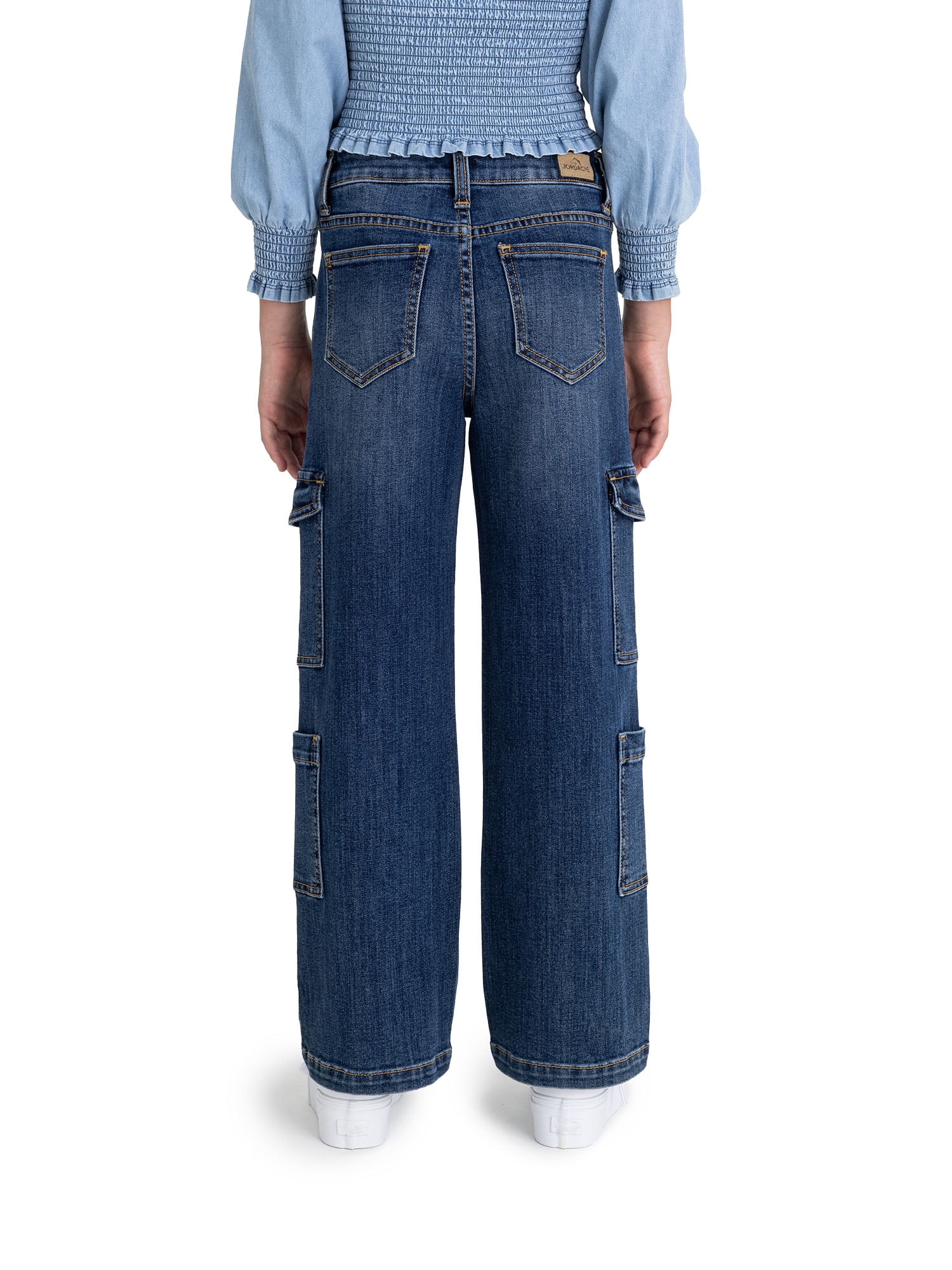 Jordache Girls Wide Leg Cargo Pant, Sizes 6-18