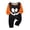 Style 27, variant on Matching Halloween Pajamas for Family Bat Skeleton Long Sleeve Horror Loungewear Spider Web Castle Crew Neck Spooky Pajamas, Women:M