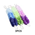 thumbnail image 4 of Yuarrent Depurador multifuncional de la correa trasera de 3 piezas para el baño vigorizante fácil de limpiar el paño de frotamiento Juegos de accesorios de baño, 4 of 6