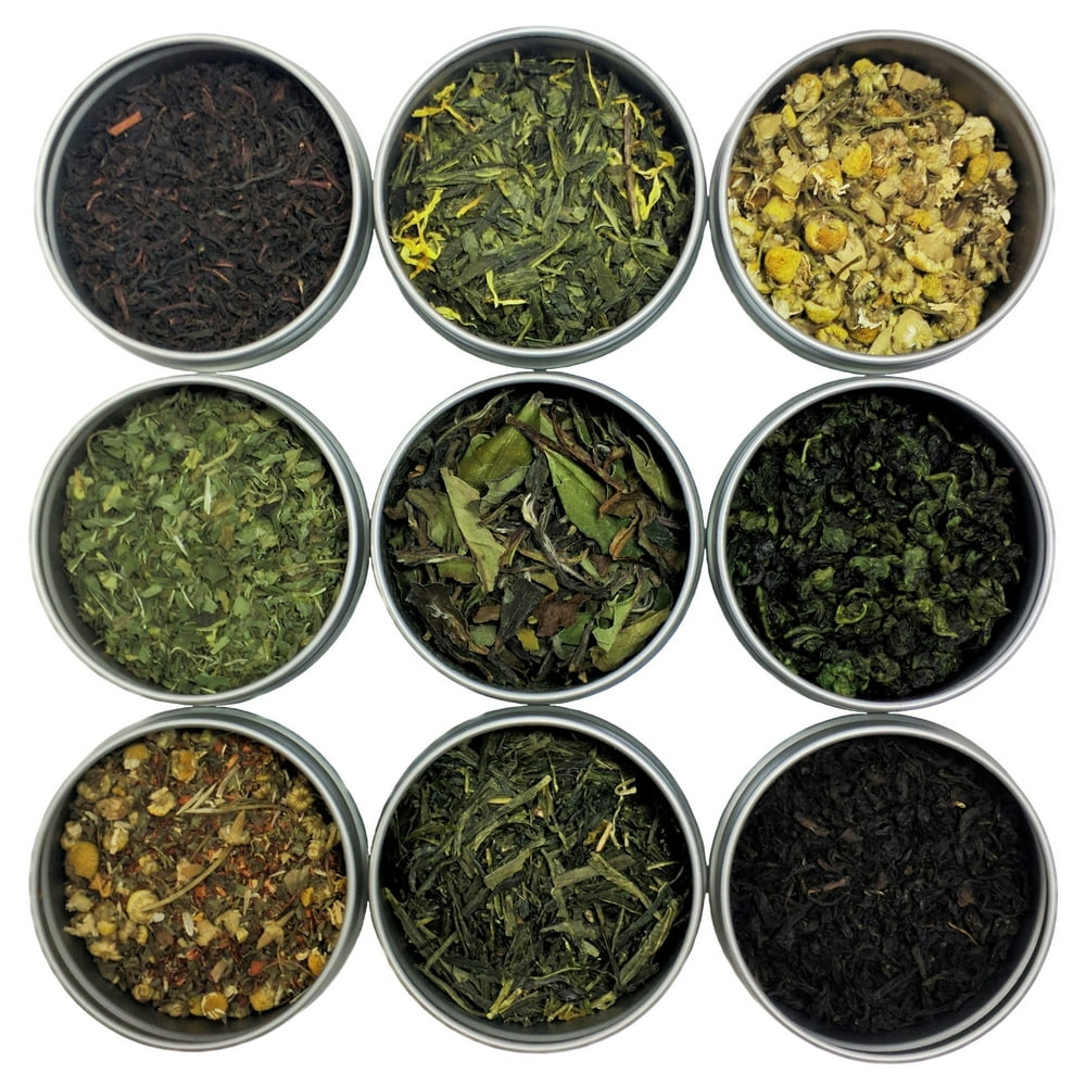 Heavenly Tea Leaves Classic Loose Leaf Tea Sampler, 9 Count Walmart