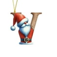 thumbnail image 1 of Decoraciones Del Árbol de Navidad 26 Letras Decoración Del Árbol de Navidad Colgante Ornamentos Del Árbol de Navidad Ornamentos de Navidad Decoración Del Árbol de Navidad Decoración Colgante Ornamento, 1 of 7