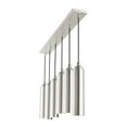 thumbnail image 2 of 46757-91 Livex Lighting Ardmore - 6 Light Linear Pendant in Mid Century Modern Style - 4.5 Inches wide by 16.5 Inches high-Brushed Nickel Finish, 2 of 7