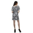 thumbnail image 5 of Moomaya Birthday Dresses Women Printed Work Dress Women Office V Neck Dresses, 5 of 6