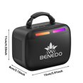 thumbnail image 3 of Portable Wireless Bluetooth Speaker with RGB Lights, Mini HD Sound Stereo, USB-C Rechargeable for Home, Travel & Car, 3 of 18