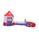 thumbnail image 3 of Tienda de campaña 3 en 1 para niños con y piscina de bolas, interior y exterior fácil de instalar, plegable para niños, familias, 3 of 9