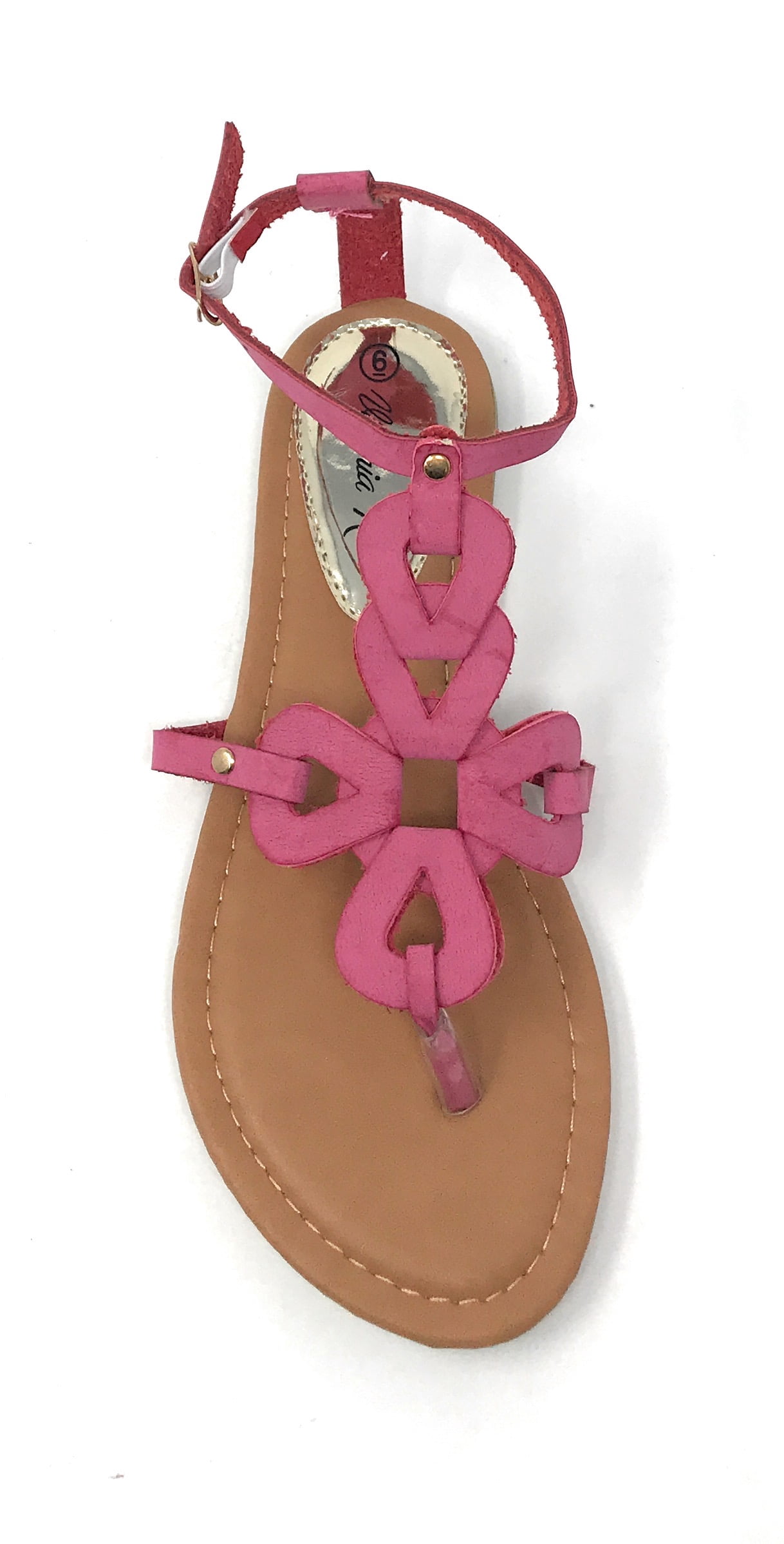 Victoria K Women's Gladiator Multi Loops Crossover Sandals