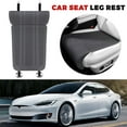 thumbnail image 5 of Car Seat Leg Rest Cushion, PVC+Synthetic Fiber, Memory Foam, Ventilation Holes, Long Drive Comfort, 5 of 9