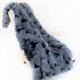 thumbnail image 1 of Plutus Plush ChiChi Feather Hecho a mano de lujo de piel sintética Throw Throw 60W x 84L - Azul Plutus PBSF1510-6084-TC, 1 of 2