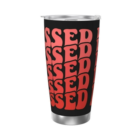 

Blessed dad 20 Oz Water Bottle Insulated Tumblers Stainless Steel Cups Double Wall Tumbler with Lid