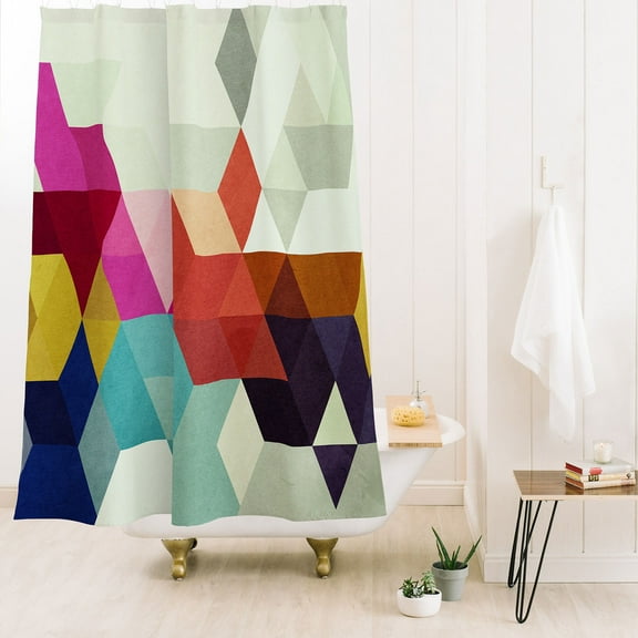 Society6 Three Of The Possessed Modele 7 Shower Curtain 71" x 74"
